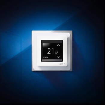 dijital ekranlı dokunmatik termostat , cami ısıtma termostatı , halı altı sensörlü termostat