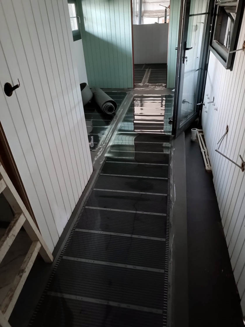 tinu house ısıtma , folyolu tiny house ısıtma