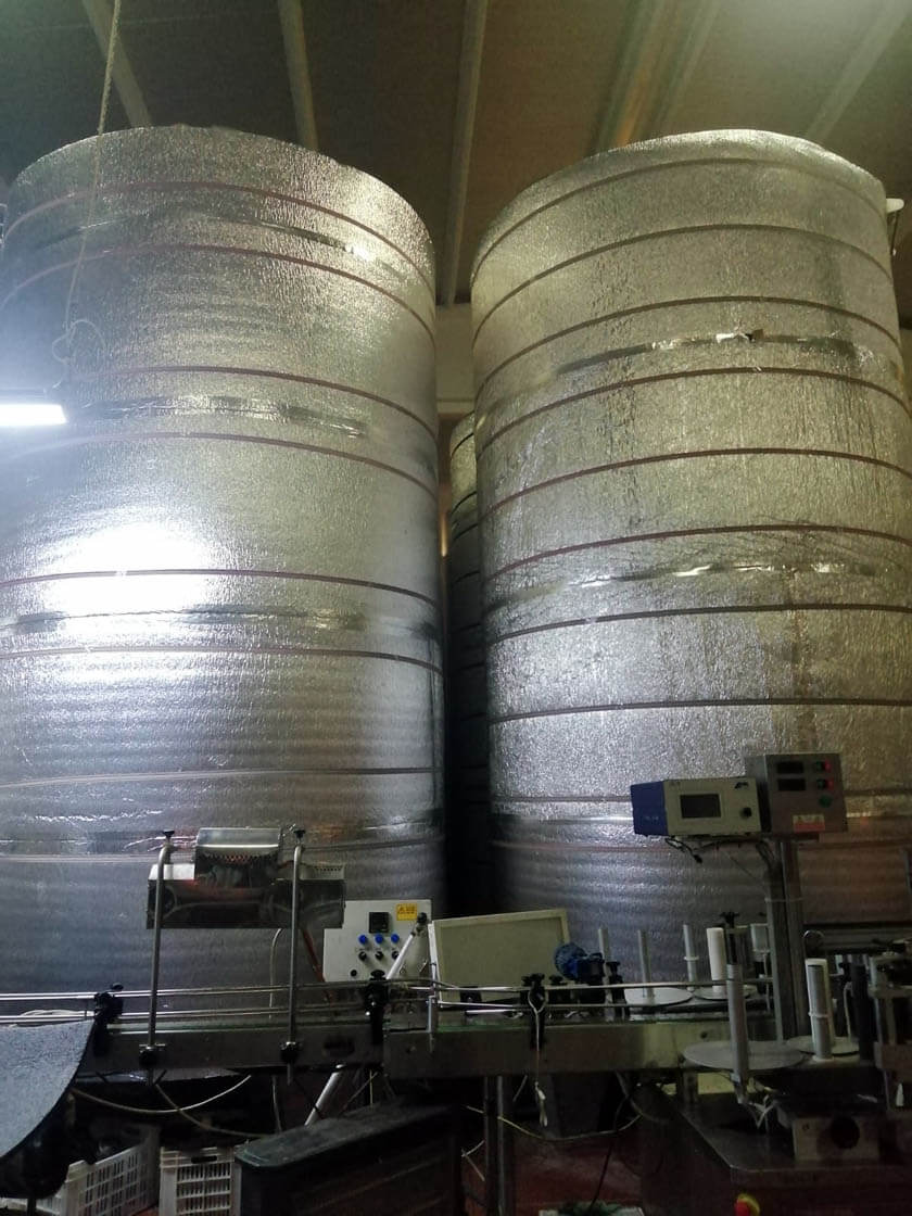 tankları dından koruma , proses tankı ııstma