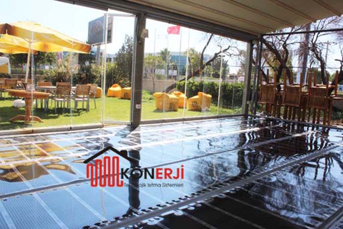 kapalı balkon ısıtma , kış bahçesi ısıtma
